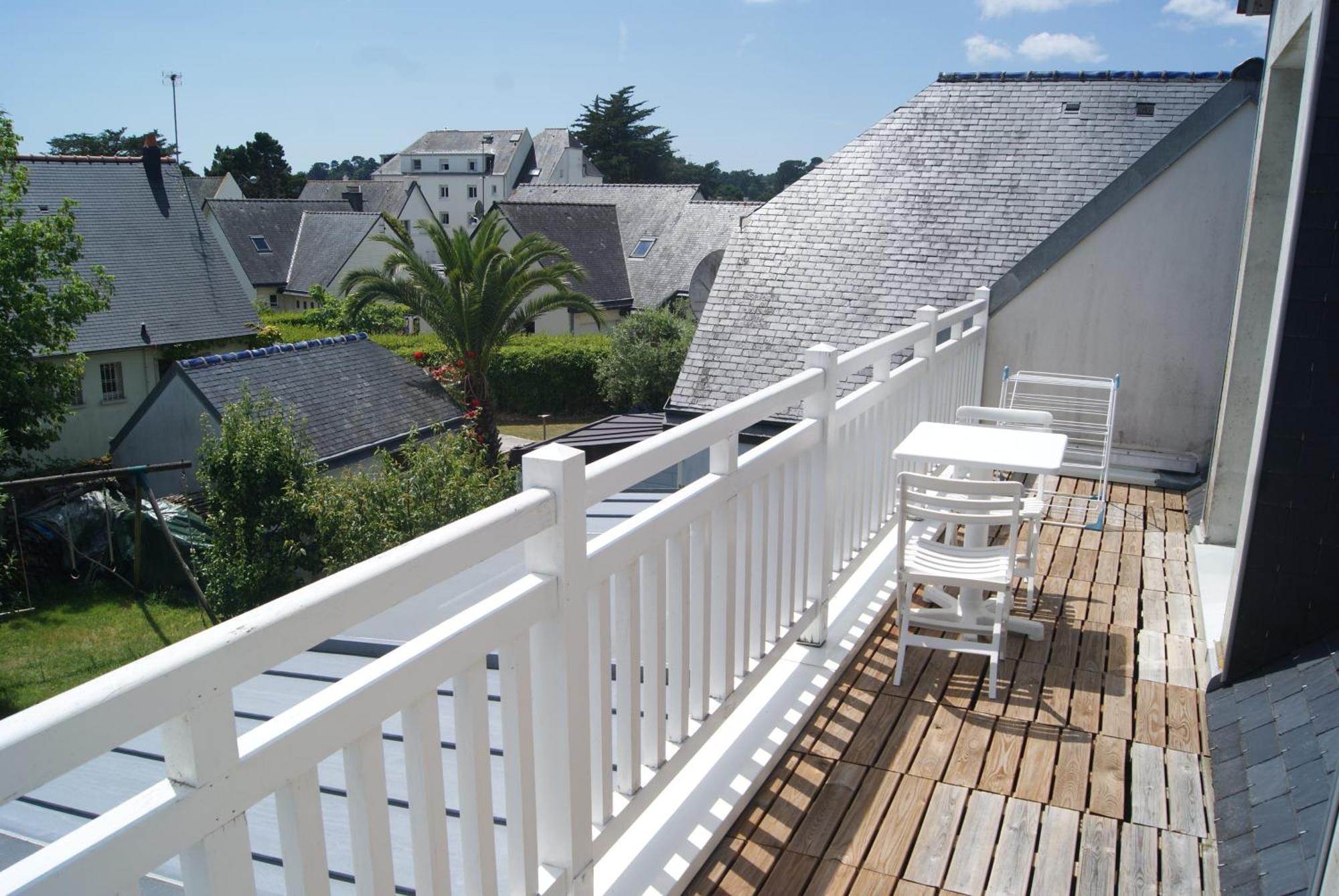 50 M De La Plage, Avec Grand Balcon Fouesnant